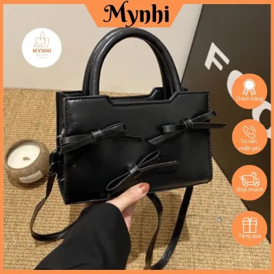 Túi xách đeo chéo nữ mini 2 quai mác Sao đựng điện thoại
