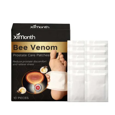 Miếng Dán Chăm Sóc Nam Giới Ximonth Bee Venom - Chăm Sóc Nhẹ Nhàng Hàng Ngày Cho Làn Da Cơ Thể Thoải Mái, Dưỡng Ẩm Và Nu