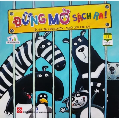 Sách thiếu nhi - Đừng mở sách ra!