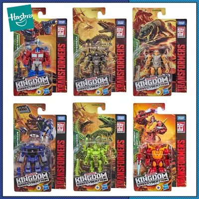 3.5in Hasbro Transformers Chiến tranh cho Vương quốc Cybertron Optimus Prime Vertebreak Rattrap Hoạt động Hình cốt lõi Đồ chơi robot cho bé trai Quà tặng Đồ chơi chính hãng Hasbro