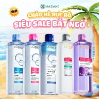 [Daily] Nước Tẩy Trang L'Oréal Paris Micellar Water 400ml Hasaki Sản Phẩm Chính Hãng
