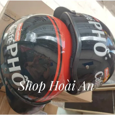 Mũ Bảo Hiểm ( Hàng Tặng cà Phê Phố)