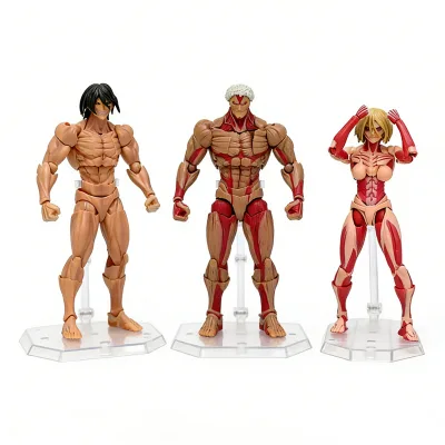 3 Phong Cách Tấn Công Titan Tấn Công Titan Giáp Titan Nữ Titan Tuyệt Vời Yamaguchi Revoltech Nr068 Nữ Titan Annie Leonhart Nhân Vật Pvc Bức Tượng Bộ Sưu Tập Mô Hình Đồ Chơi Quà Tặng