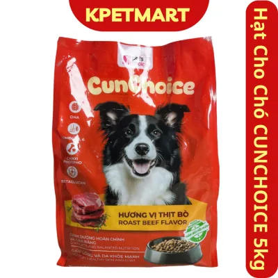 Thức Ăn Cho Chó Cun Choice 5kg (5 x1kg) - Thức Ăn Hạt Cho Chó Mọi Độ Tuổi CUN CHOICE - KPETMART - KAG