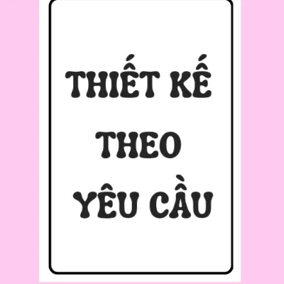 Combo 100 Tem Dán Logo Quán Cà Phê – Trà Sữa – Tiệm Bánh - Mỹ Phẩm - in rõ nét – Dán chắc chắn – Chống Thấm Nước