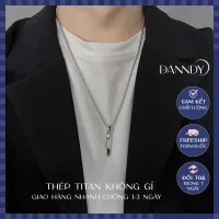Dây chuyền nam titan ko rỉ vòng cổ nam đẹp ngầu mặt dây chuyền nam | Dandy
