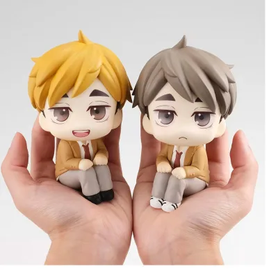 10cm Haikyuu Q Tượng Miya Osamu Hình Nhìn Lên Búp Bê Miya Atsumu Nhân Vật Hành Động Mô Hình Hoạt Hình PVC Bộ Sưu Tập Anime Đồ Chơi Trang Trí