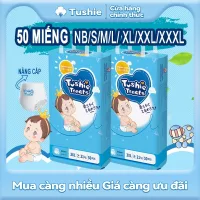 TÃ BỈM/QUẦN Tushie Treats bỉm em bé Công nghệ Nhật bản ôm sát thấm 700ml hút thông thoáng NB/S/M/L/XL/XXL/XXXL