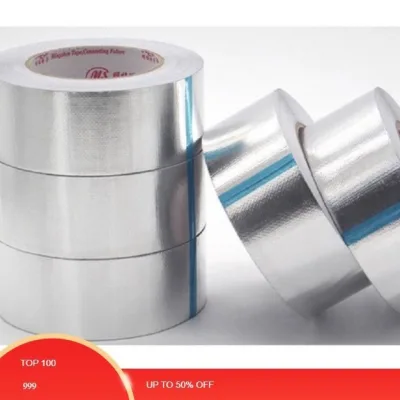 Băng dính nhôm cao cấp 5cm x 26m chống nước bảo ôn dán kẽ hở bồn rủa bát nhà bếp