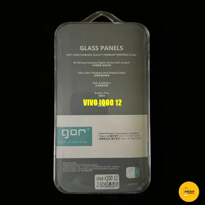 Set of 2 Gor Tempered Glass Panels for Vivo Iqoo 12 Phone Accessories