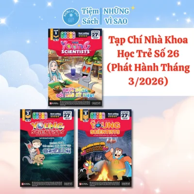 Sách - Tạp Chí Nhà Khoa Học Trẻ Tập 26 (Level 1,2,3) - The Young Scientists