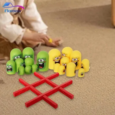 Tic Toe Teaser Xếp Hình Chiến Thuật Học Tập Sớm Đồ Chơi Cổ Điển Trò Chơi Máy Tính Để Bàn
