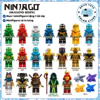 Đồ chơi lắp ráp bộ sưu tập các nhân vật mô hình minifigures Ninjago Dragons rising LELE