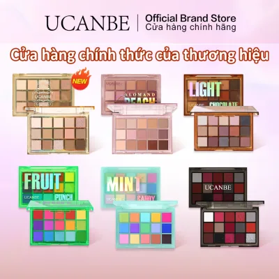 Bảng Phấn Mắt UCANBE 15 Màu - Matte, Shimmer, Long Lanh - Hồng, Tím, Đỏ, Xanh Dương, Vàng, Xanh Lá, Khói Bộ Trang Điểm Hàng Ngày & Đảng Sắc Tố Cao