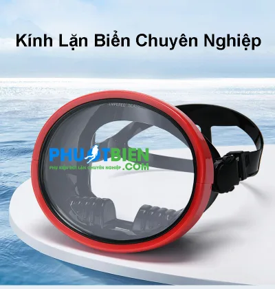 Kính Lặn Biển Mắt Tròn Bầu Dục Elip
