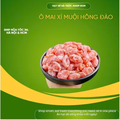 500g Ô Mai Xí Muội Đào Hồng