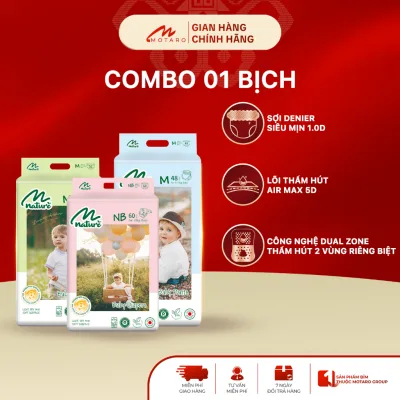 Tã Bỉm Momo Nature Bản Cải Tiến 2025 Mới Nhất, Nâng Cấp Đai Chun Mềm Mại, Êm Ái