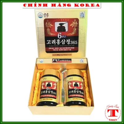 Korean High ginseng 365 genuine, Box 2 bottles X 240gr-365 rose ginseng high for exercise fitness room-tranglinhkorea