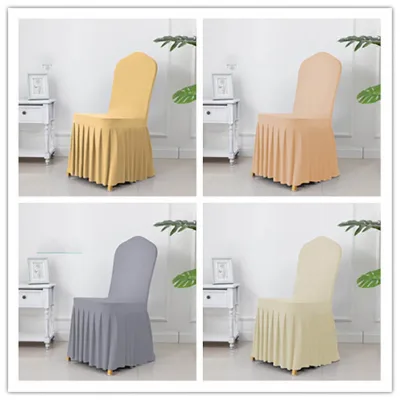 Bọc ghế chất thun đủ màu co dãn trang trí sự kiện, đám cưới, hội nghị sang trọng