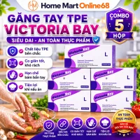 Hộp găng tay nấu ăn siêu dai Victoria Bay làm bếp siêu dai chất liệu TPE không mùi chống nhăn HM68