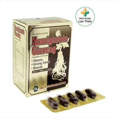VIÊN UỐNG VITAMIN TỔNG HỢP SÂM HÀN QUỐC HOMIGINMIN GINSENG HỘP 60 VIÊN