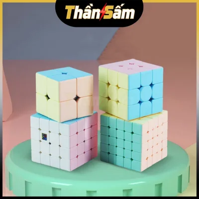 Bộ Sưu Tập Rubik MoYu Macaron 2x2 3x3 4x4 5x5 Rubic Đồ Chơi Trí Tuệ Trẻ Em Phát Triển Tư Duy