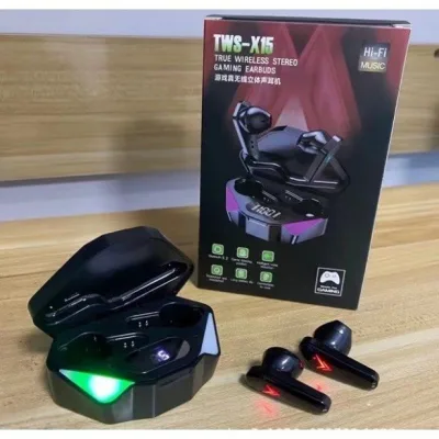 X15 Wireless Bluetooth Gaming Headset - Low Latency, On-Site Digital Power Display - Top-Notch Sound, Good Standard Bass
