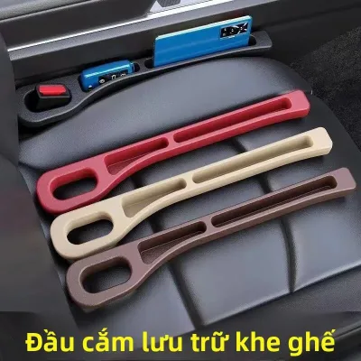 Hộp Đựng Đồ Khe Hở Ghế Ô Tô Đa Năng, Có Đệm Chống Trượt, Chống Rò Rỉ, Phụ Kiện Ô Tô Tiện Dụng, Trang Trí Nội Thất.