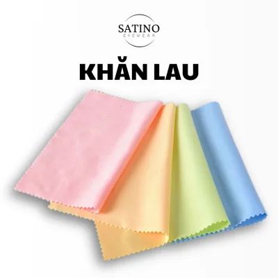 Khăn lau kính chuyên dụng SATINO đa năng lau kính cận lau điện thoại máy ảnh tivi mắt kính [KHĂN LAU]