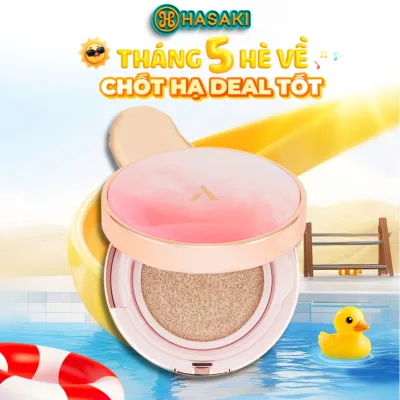 Phấn Nước Aperire Chống Nắng Che Phủ Cao 13g Day Dream Cover Cushion SPF50+ PA++++ Hasaki