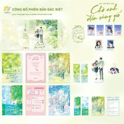 Sách - Chờ Anh Đến Cùng Gió(Bát Cân Mật Cam)