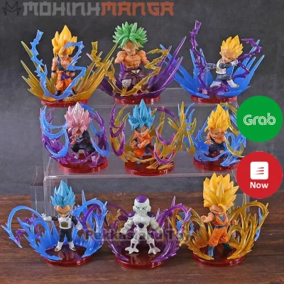 Mô hình Dragon Ball Chibi Bảy Viên Ngọc Rồng Son Goku Broly Gohan Frieza Vegeta SuperSaiyan Black Goku SSJ SSJ3