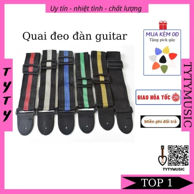 Dây đeo đàn guitar giá cực rẻ tại xưởng TYTYmusic