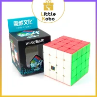 Rubik 4x4 Stickerless MoYu MeiLong 4x4 Rubic 4 Tầng Đồ Chơi Trí Tuệ Trẻ Em Phát Triển Tư Duy 4x4x4