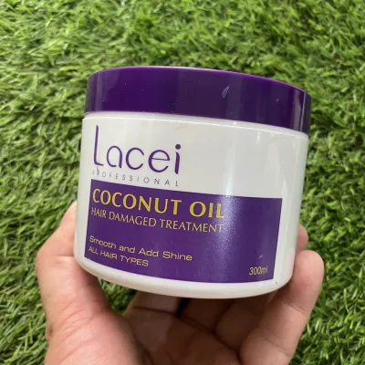 KEM Ủ TÓC TINH CHẤT DẦU DỪA DƯỠNG VÀ CHĂM SÓC TÓC LACEI COCONUT OIL TREATMENT 300ML
