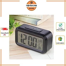 Đồng hồ báo thức điện tử để bàn màn hình đa chức năng thời gian, lịch, báo thức, nhiệt độ DH89