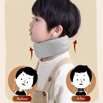 Trẻ Em Nẹp Cổ Hỗ Trợ Chống Nơ Hiện Vật Viết Cụ Thể Cột Sống Cổ Nâng Thiết Bị Nghiêng Đầu Về Phía Trước Nghiêng Torticollis Corrector