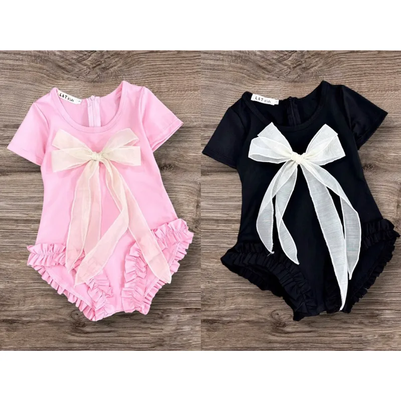 Đồ bơi cho bé, bikini liền thân nơ dài cho bé gái 10-30kg