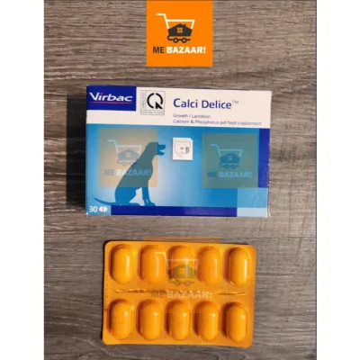 Calci Delice Virbac - Bổ sung Canxi và Khoáng Chất Cho Chó