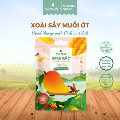 Xoài Sấy Muối Ớt we'natur 35g