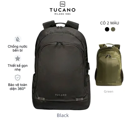 Shockproof Backpack for Laptop/Macbook Tucano Forte 15 Inch Backpack with Many Multi-Purpose Compartments, Genuine