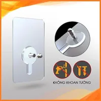 Miếng dán thanh chắn giường, Vít dán tường treo đồ không cần khoan đục, chịu tải cao, chắc chắn và tiện lợi
