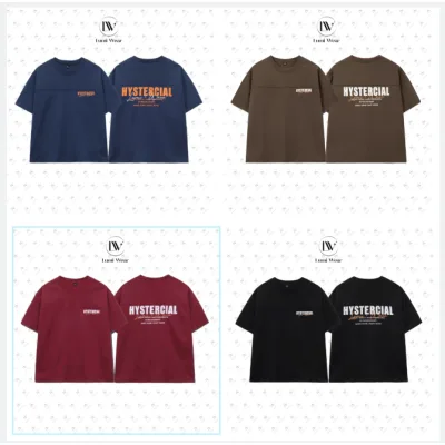 Aó thun Form Boxy Nam Nữ, Unisex Local Brand Lumi Wear, Aó thun in 2 mặt HYSTERCIAL, Chất Polyester Cổ Tròn 2026