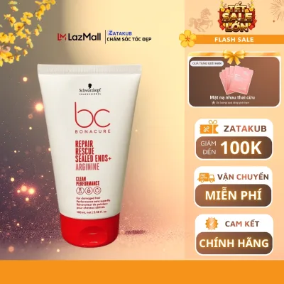 Schwarzkopf Bc Hair Care Cream - Sealed Ends 150ml, Repairs Damage, Nourishes Ends Repair Rescue