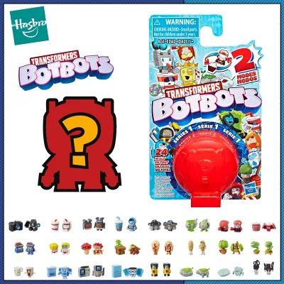 5cm Hasbro Đồ chơi bí ẩn BotBotBots Hoạt động Hình Anime Transformers Đồ chơi Hộp bất ngờ Đoán túi Đồ chơi thần tài cho trẻ em Hình dễ thương Đồ chơi chính hãng Hasbro