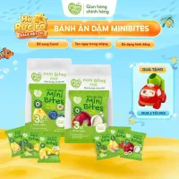 Bánh ăn dặm cho bé Mini Bites Mămmy đủ vị, bổ sung canxi hỗ trợ tập nhai cho bé từ 6 tháng, gói 15g