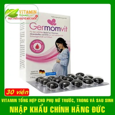 Germomvit vitamin tổng hợp cho bà bầu và sau sinh | Nhập khẩu chính hãng Đức