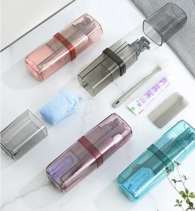 Bộ Đựng Đồ Vệ Sinh Cá Nhân Du Lịch 8 Trong 1 - Travel Toiletry Kit