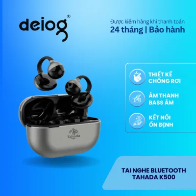 Tahada K500 Bluetooth Headphones, Clear Sound, Fast Connection, Long Battery Life, Compact and Convenient Design