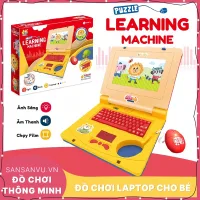Đồ chơi máy tính laptop , máy tính bảng có chuột kèm đèn led phát nhạc giúp bé tránh xa điện thoại